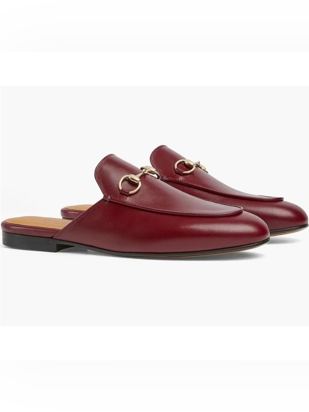 Gucci Leather Mules